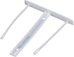 Bankers Box relieur, boîte de 100 pièces, blanc