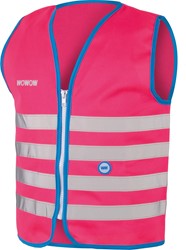 Wowow Fun Jacket gilet de sécurité, rose, M (enfant)