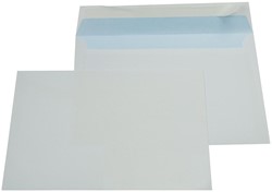 Gallery enveloppes, Ft 162 x 229 mm (C5), bande adhésive, intérieur bleu
