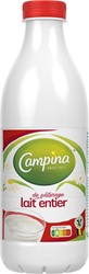 Campina lait entier, 1 litre, paquet de 6 pièces