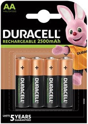Duracell oplaadbare batterijen Recharge Ultra AA, blister van 4 stuks