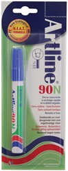 Artline Marqueur permanent 90N bleu, sous blister