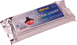 Darwi Extra Light pâte à modeler, paquet de 160g, blanc