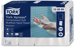 Tork Xpress® gecomprimeerde zachte handdoek, multifold Z, Premium, 2-laags, systeem H2, 12 x 225 vel