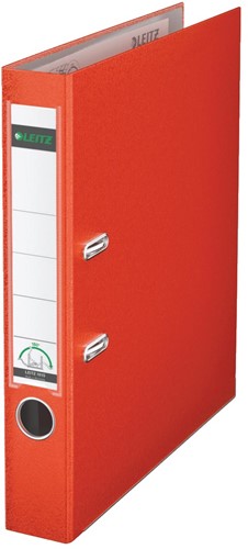 Leitz 180° ordner, A4, uit PP, rug van 5 cm, lichtrood
