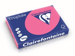 Clairefontaine Trophée Intens, papier couleur, A3, 160 g, 250 feuilles, fuchsia