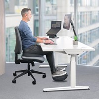 Fellowes Breyta coussin d'assise incliné, noir-5