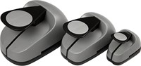 Creativ Company perforatrices fantaisie, cercle, set de 3 pièces (25 - 49 - 75 mm)-2