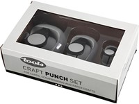 Creativ Company perforatrices fantaisie, cercle, set de 3 pièces (25 - 49 - 75 mm)
