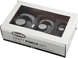 Creativ Company perforatrices fantaisie, cercle, set de 3 pièces (25 - 49 - 75 mm)