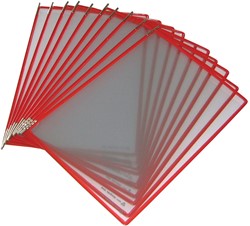 Tarifold poche à pivots rouge