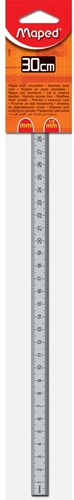 Maped lat uit roestvrij staal 30 cm-2