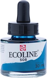 Talens Ecoline peinture à l'eau flacon de 30 ml, bleu prusse