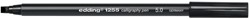 Edding kalligrafiepen e-1255 5,0 mm zwart
