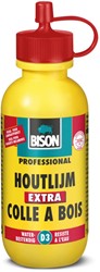 Bison colle à bois topspeed, flacon de 75 ml, extra blanc