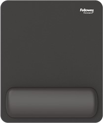 Fellowes Breyta tapis de souris avec repose-poignet, noir