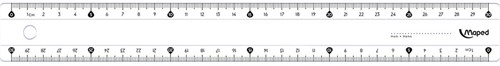Maped latte Essentials 146, 30 cm, éco, double graduation
