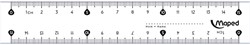 Maped lat Essentials 146 15 cm, dubbele graduatie