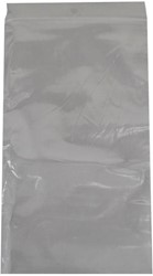 Sachets zip, ft 120 x 180 mm, paquet de 100 pièces, transparent
