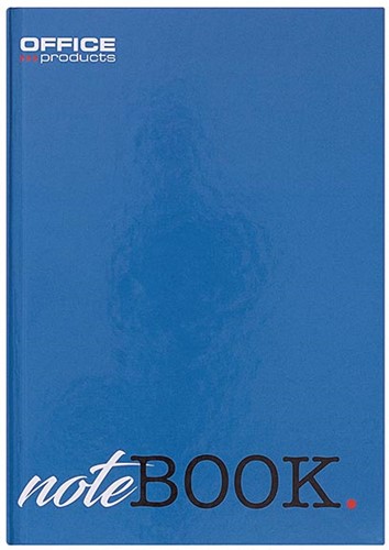 OFFICE products schrift met harde kaft, A5, 96 blad, met kantlijn, geruit 5mm-2
