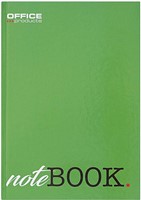 OFFICE products schrift met harde kaft, A5, 96 blad, met kantlijn, geruit 5mm-1