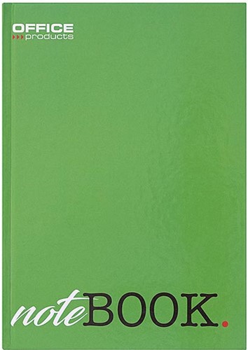 OFFICE products schrift met harde kaft, A5, 96 blad, met kantlijn, geruit 5mm-1