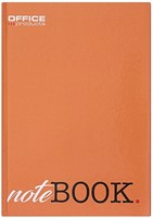 OFFICE products schrift met harde kaft, A5, 96 blad, met kantlijn, geruit 5mm-2