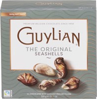 Guylian fruits de mer chocolat, boîte de 500 grammes