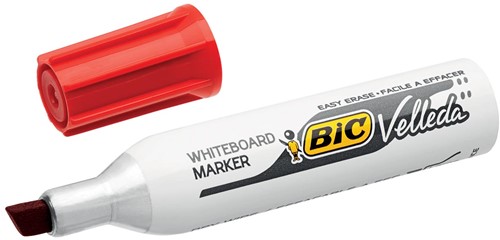 Bic marqueur pour tableaux blancs Velleda 1781 rouge-3