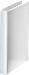 Esselte classeur à anneaux personnalisable, dos de 6,3 cm, 4 anneaux en D de 40 mm, blanc