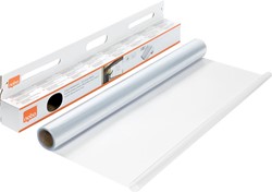 Nobo Instant whiteboardfolie, ft 60 x 80 cm, rol van 25 vellen, transparant
