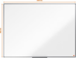 Nobo Essence whiteboard, gelakt staal, magnetisch, 120 x 90 cm