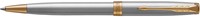 Parker Sonnet balpen, Stainless Steel GT, medium, in giftbox