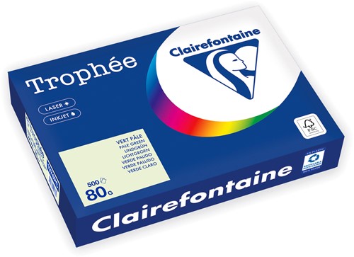 Clairefontaine A4 80g lichtgroen 1974 FSC