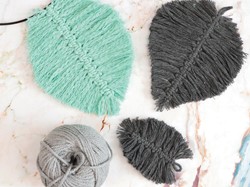 Graine Créative Corde en macramé, ft 2,5 mm x 80 m, gris anthracite
