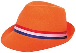 Oranje hoed, trilby