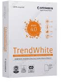 Steinbeis Trend White A4 80g n°2 recyclé <br>Par paquet de 500 feuilles
