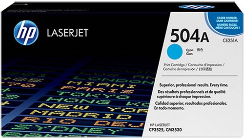 HP Toner CE251A Cyan 504A