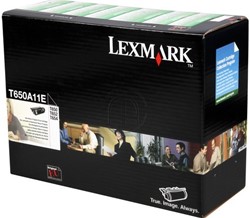 Toner Lexmark T650A11E noir