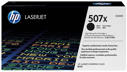 Toner HP CE400X noir 507X