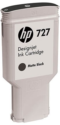 HP Cartridge C1Q12A nr.727 Matte Black 300ml