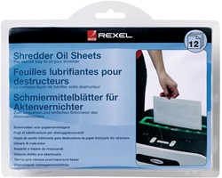 Rexel feuilles pré-lubrifiées, paquet de 12 pièces