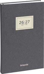 Brepols journal de classe Saturnus 16 mois Essenz, anthracite, 2026-2027