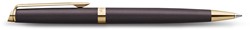 Waterman Hémisphère Metalic balpen, medium, zwart GT, giftbox