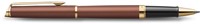 Waterman Hémisphère Metalic roller, fijn, koperrood GT, giftbox