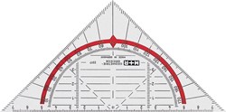 M+R geodriehoek, ft 16 cm