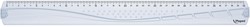 Maped lat Geometric 40 cm, transparant