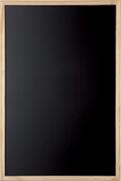MAUL krijtbord zwart met houten frame 40 x 30cm-2
