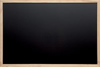 MAUL krijtbord zwart met houten frame 40 x 30cm