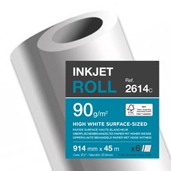 Rol 914mm x 45m 90g Hte Déf 2614 FSC